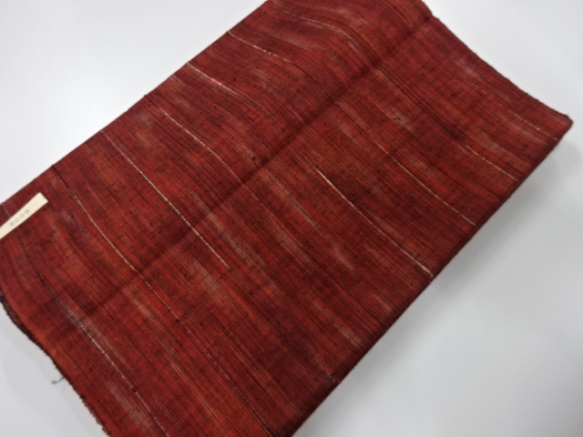 アンティーク　正絹　紬　着尺反物